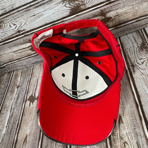 Vintage Chevrolet Racing Men's OS Hat Cap Strapback Black Red NASCAR Cars NWOT - Picture 5 of 6